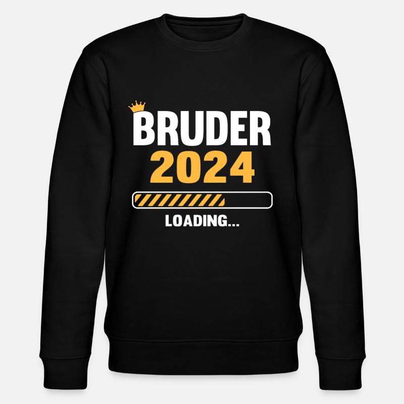 Bruder 2024 Loading - Stanley/Stella Unisex Bio-Sweatshirt CHANGER  - Schwarz
