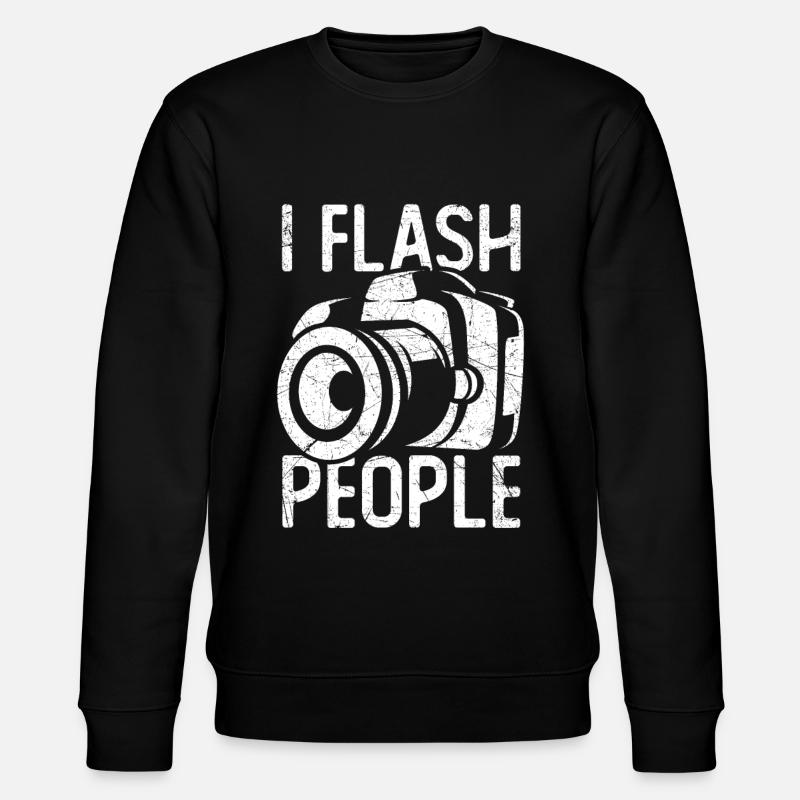Je Flash People - Sweat bio CHANGER Stanley/Stella Unisexe - noir