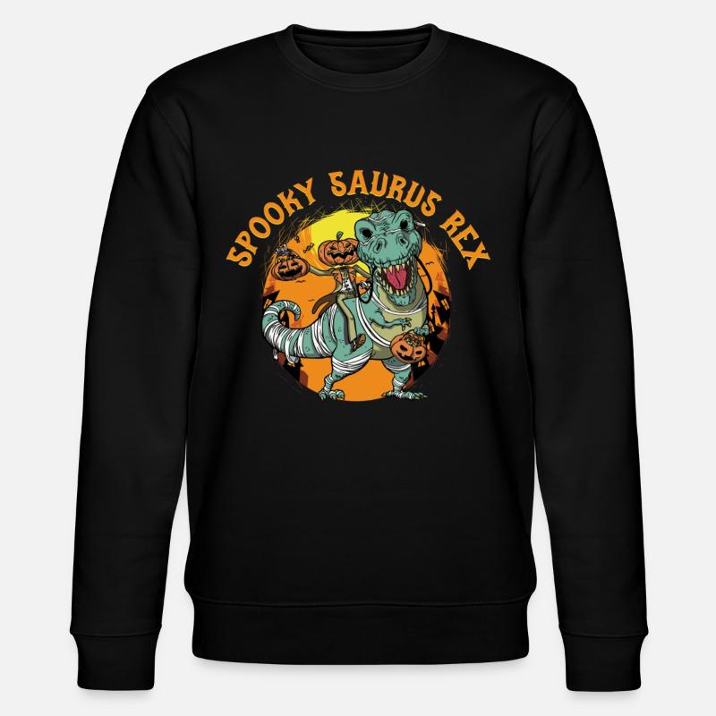 Effrayant Saurus Rex - Sweat bio CHANGER Stanley/Stella Unisexe - noir