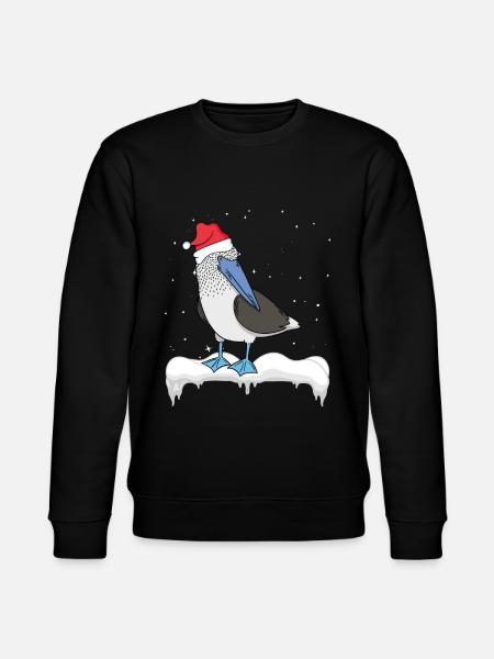 Seabird Blue-footed - Stanley/Stella CHANGER Unisex Organic Sweatshirt - black