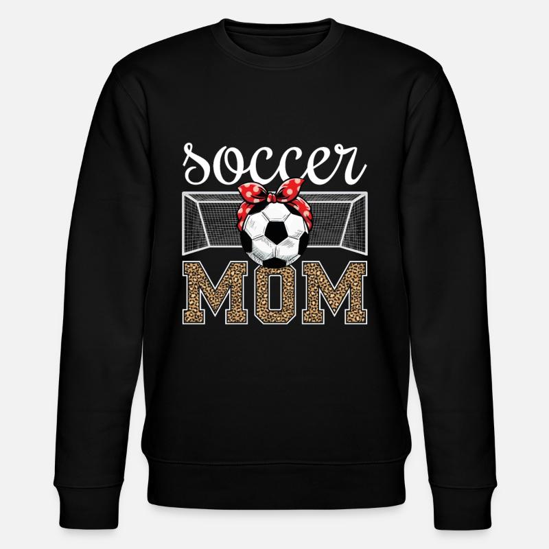 Soccer Mom - Stanley/Stella Unisex Bio-Sweatshirt CHANGER  - Schwarz