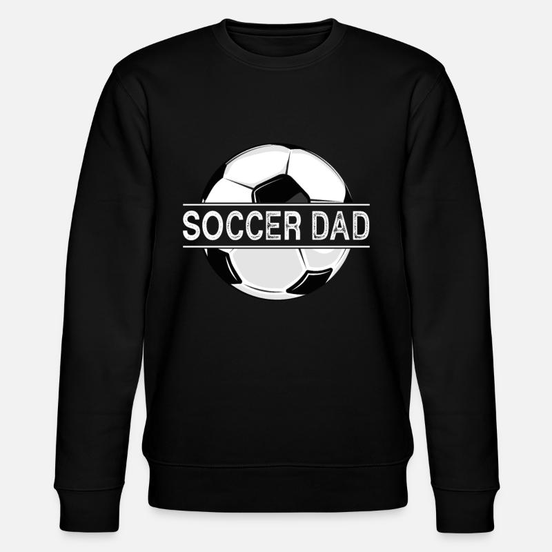 Papa de soccer - Sweat bio CHANGER Stanley/Stella Unisexe - noir