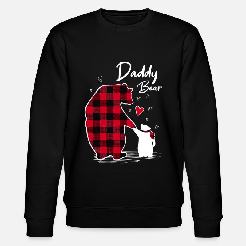 Papa Ours - Sweat bio CHANGER Stanley/Stella Unisexe - noir