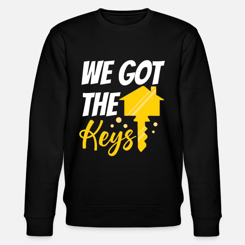 We Got The Keys - Stanley/Stella CHANGER Unisex Organic Sweatshirt - black