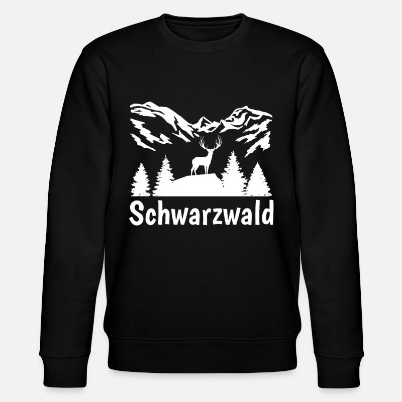 Schwarzwald - Stanley/Stella Unisex Bio-Sweatshirt CHANGER  - Schwarz