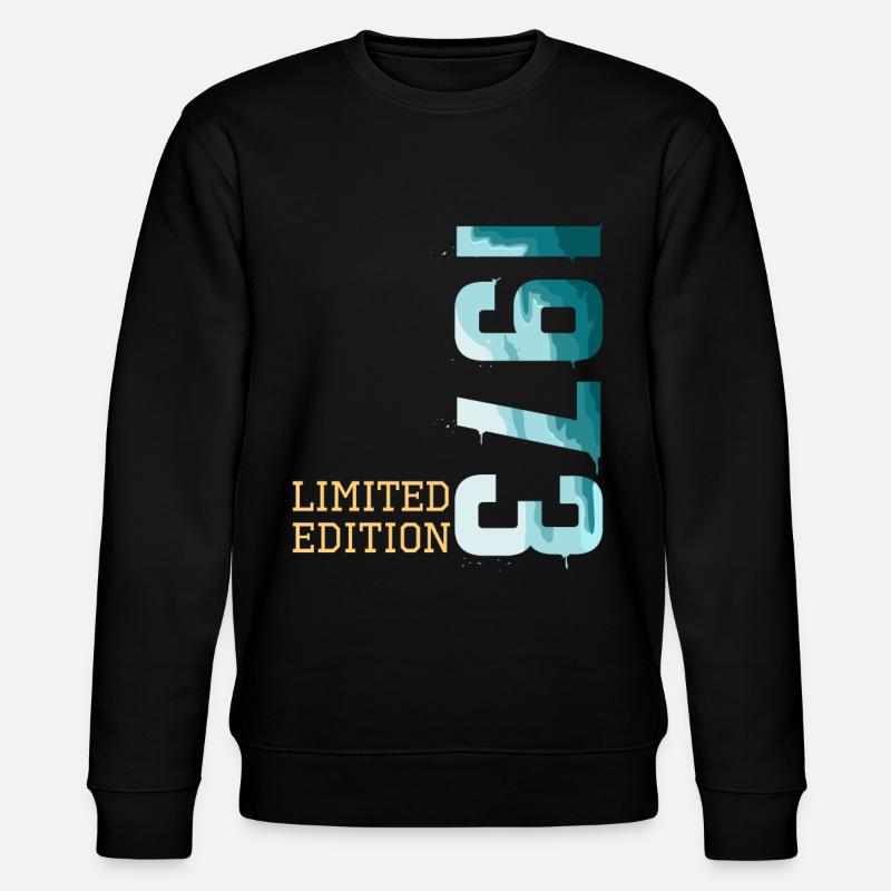 Millésime 1973 Edition Limitée - Sweat bio CHANGER Stanley/Stella Unisexe - noir