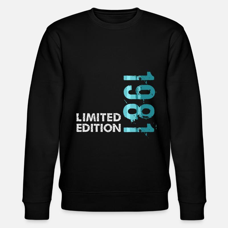 1981 Limited Edition - Stanley/Stella CHANGER Unisex Organic Sweatshirt - black