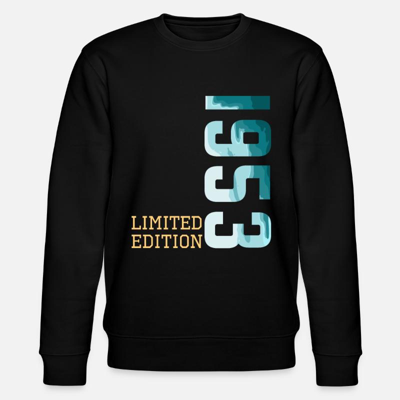 1953 Édition limitée - Sweat bio CHANGER Stanley/Stella Unisexe - noir