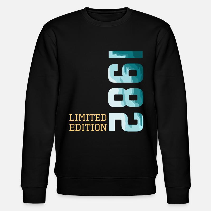 1982 Édition limitée - Sweat bio CHANGER Stanley/Stella Unisexe - noir