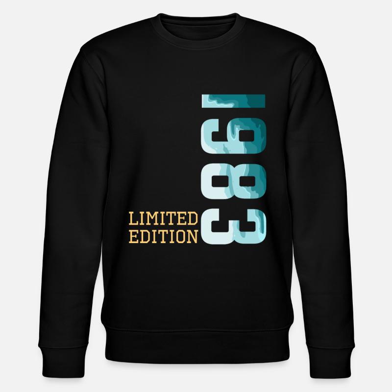 1983 Édition limitée - Sweat bio CHANGER Stanley/Stella Unisexe - noir