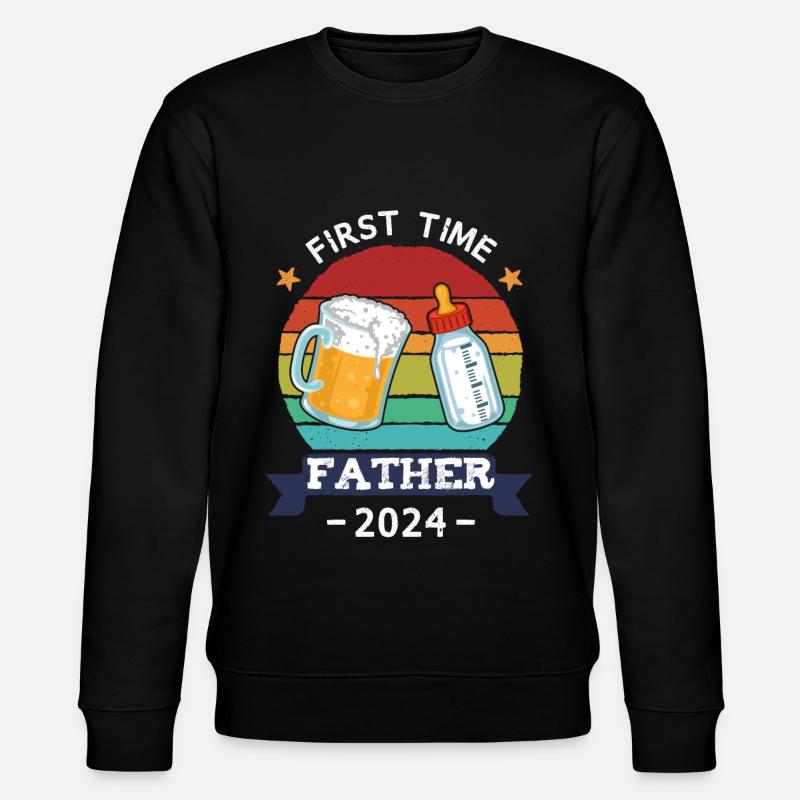 Première fois Père 2024 - Sweat bio CHANGER Stanley/Stella Unisexe - noir