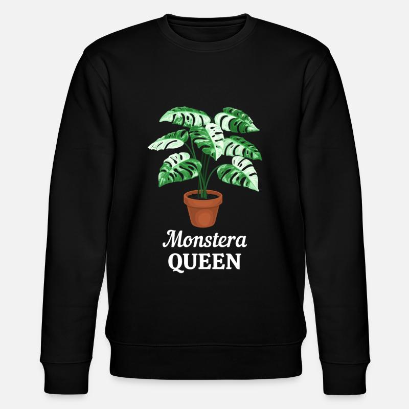 Reine Monstera - Sweat bio CHANGER Stanley/Stella Unisexe - noir