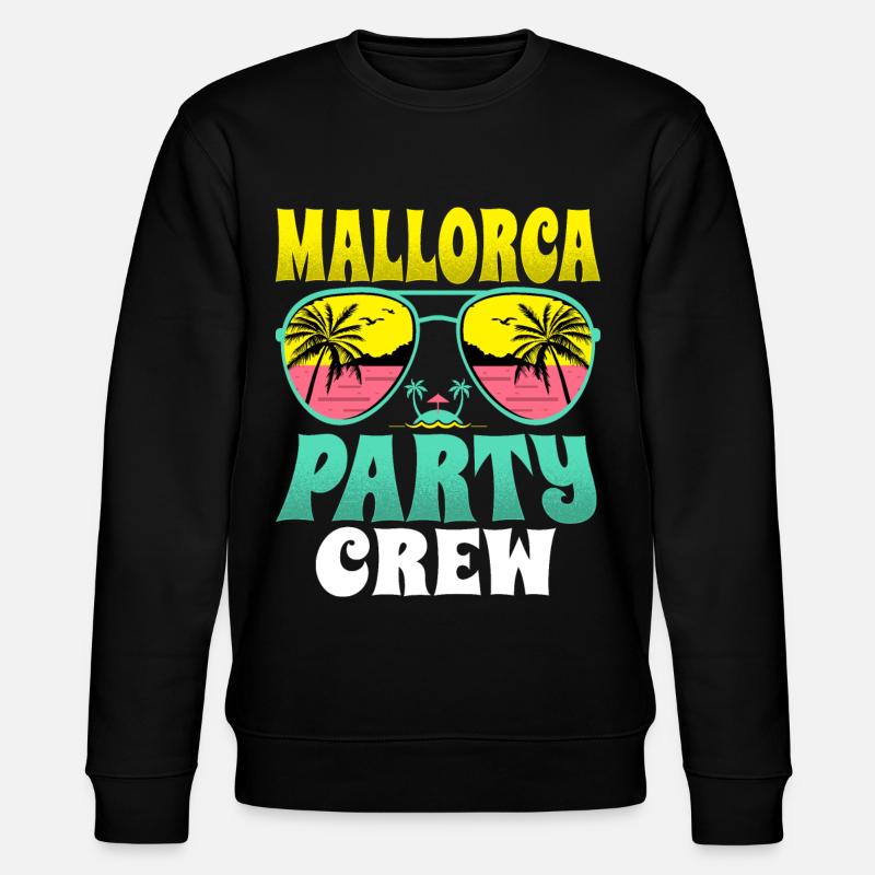 Mallorca Party Crew - Stanley/Stella Unisex Bio-Sweatshirt CHANGER - Schwarz