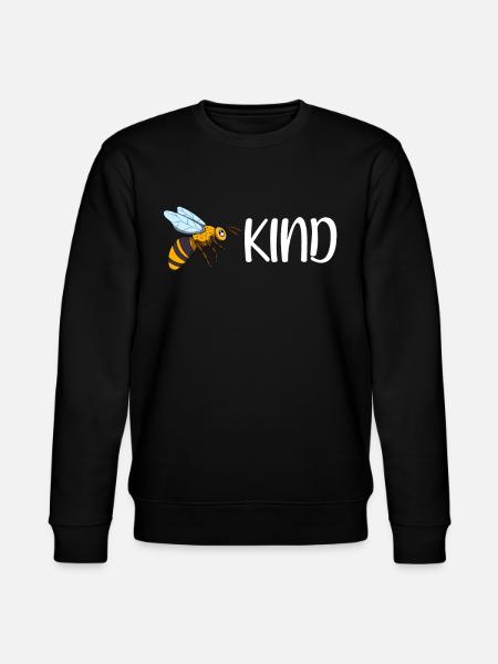 Bee Kind - Stanley/Stella Unisex Bio-Sweatshirt CHANGER  - Schwarz