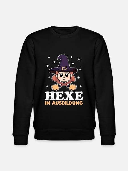Hexe In Ausbildung - Stanley/Stella Unisex Bio-Sweatshirt CHANGER  - Schwarz