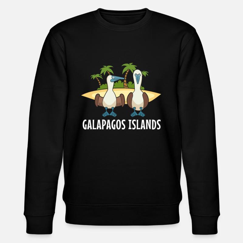 Galapagos Islands - Stanley/Stella Unisex Bio-Sweatshirt CHANGER  - Schwarz