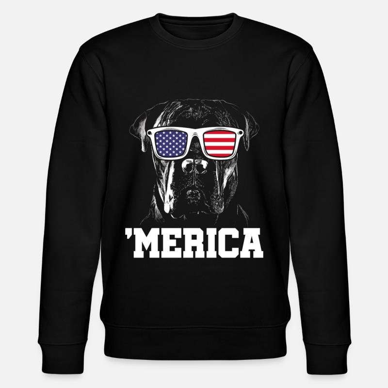 Merica - Sweat bio CHANGER Stanley/Stella Unisexe - noir