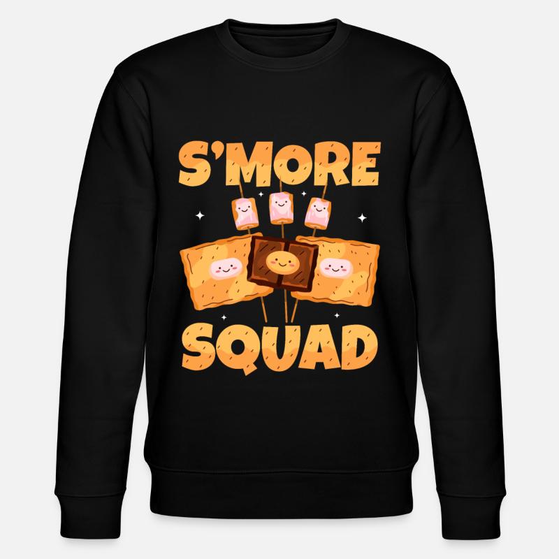 S'more Squad - Stanley/Stella Unisex Bio-Sweatshirt CHANGER  - Schwarz