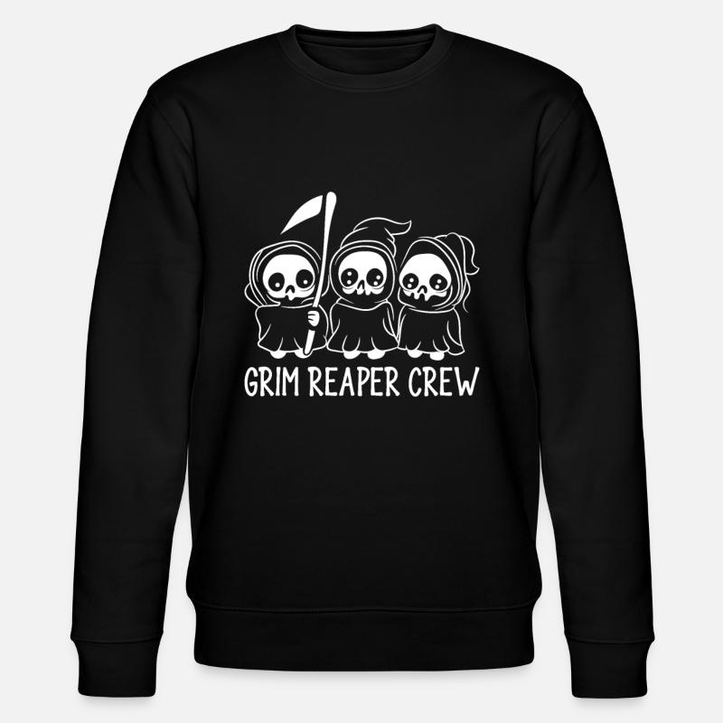 Grim Reaper Crew - Stanley/Stella Unisex Bio-Sweatshirt CHANGER  - Schwarz