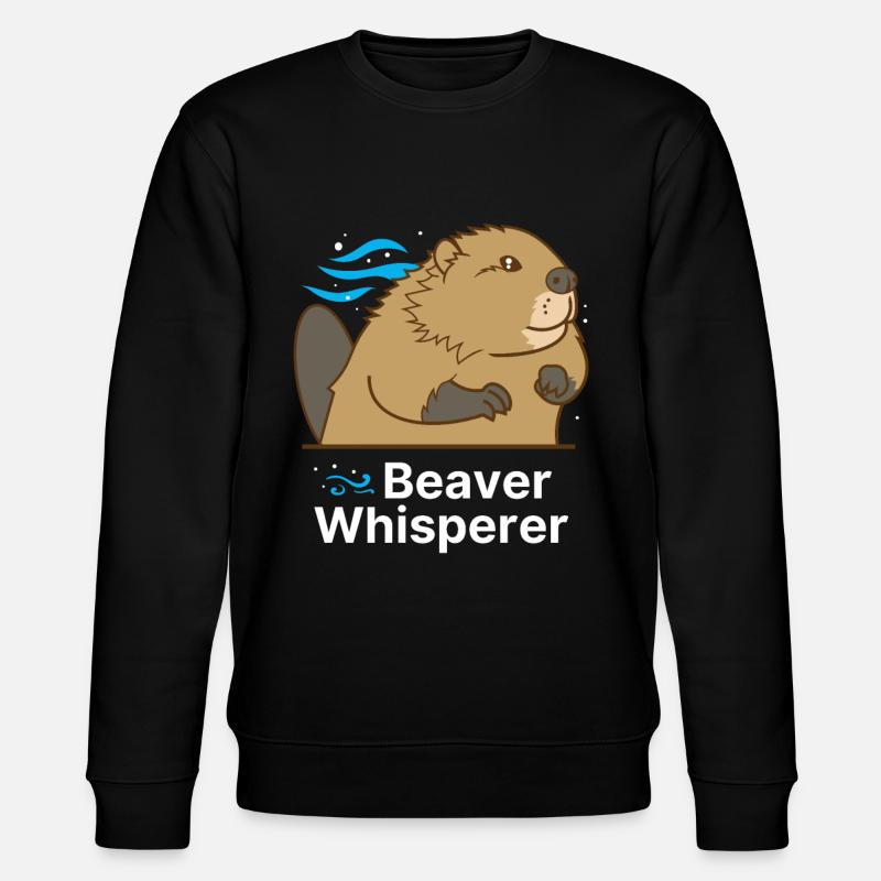 Beaver Whisperer - Sweat bio CHANGER Stanley/Stella Unisexe - noir