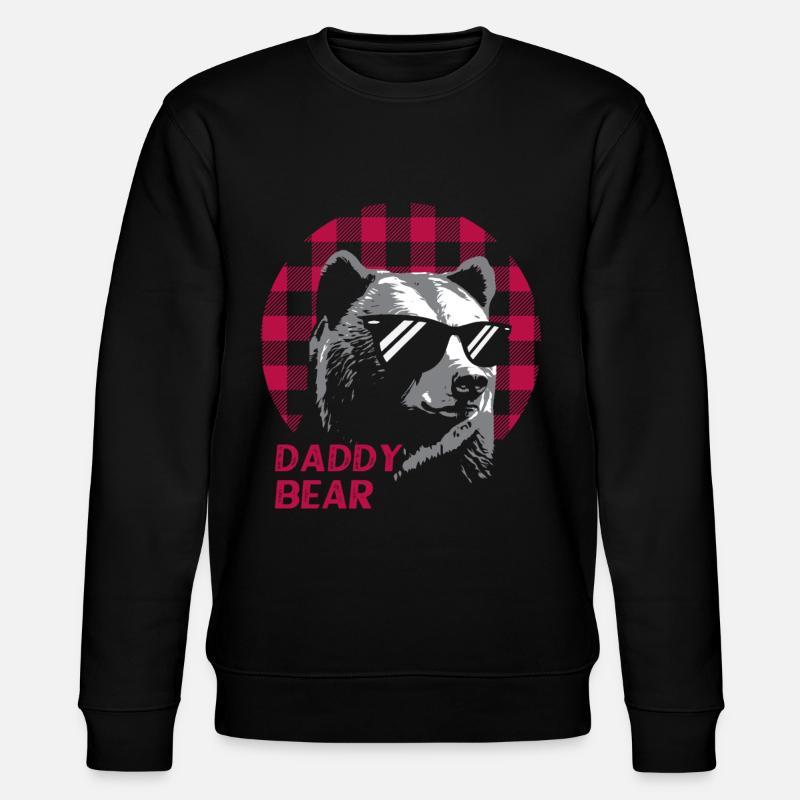 Papa Ours - Sweat bio CHANGER Stanley/Stella Unisexe - noir