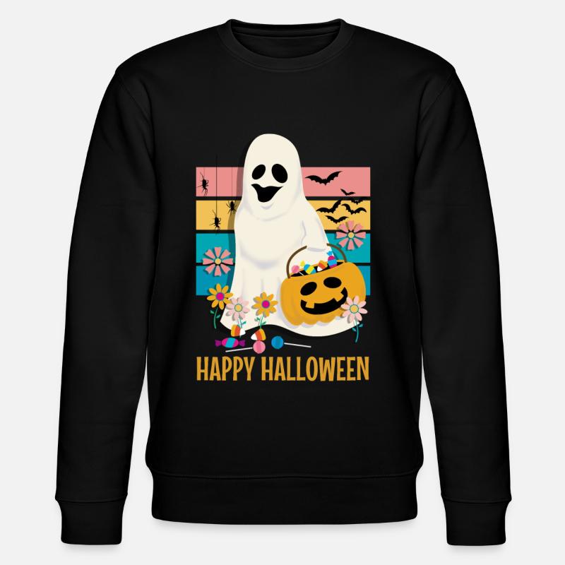 Joyeux halloween - Sweat bio CHANGER Stanley/Stella Unisexe - noir