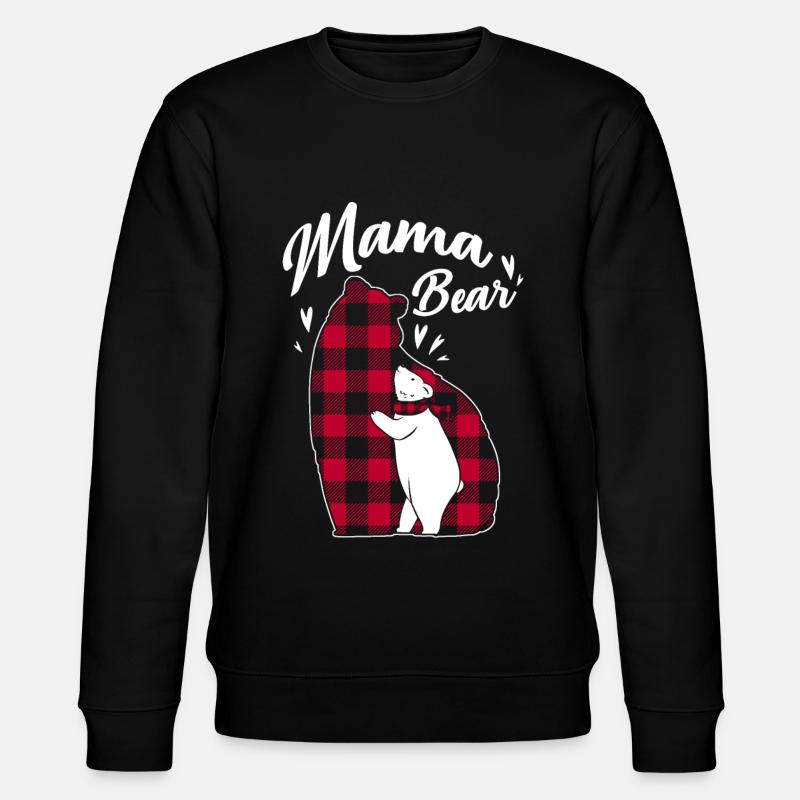 Maman Ours - Sweat bio CHANGER Stanley/Stella Unisexe - noir