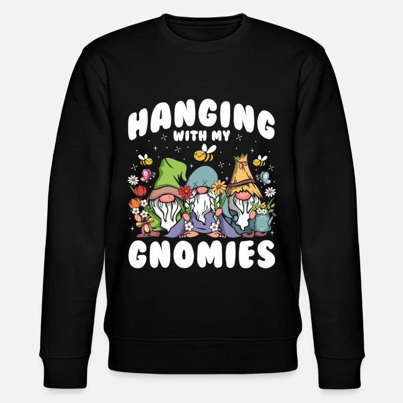 Traîner avec mes gnomies - Sweat bio CHANGER Stanley/Stella Unisexe - noir