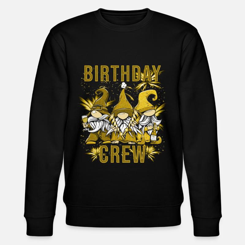 Équipage d’anniversaire - Sweat bio CHANGER Stanley/Stella Unisexe - noir