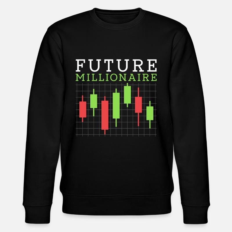 Futur millionnaire - Sweat bio CHANGER Stanley/Stella Unisexe - noir