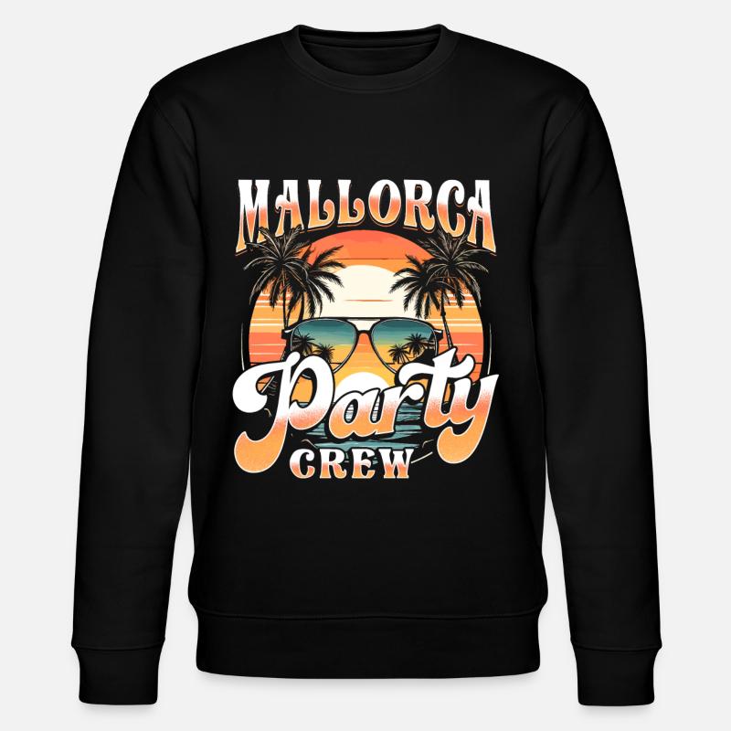 Mallorca Party Crew - Stanley/Stella Unisex Bio-Sweatshirt CHANGER - Schwarz