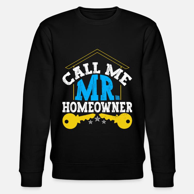 M. Propriétaire - Sweat bio CHANGER Stanley/Stella Unisexe - noir