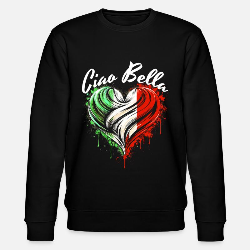 Ciao Bella - Sweat bio CHANGER Stanley/Stella Unisexe - noir