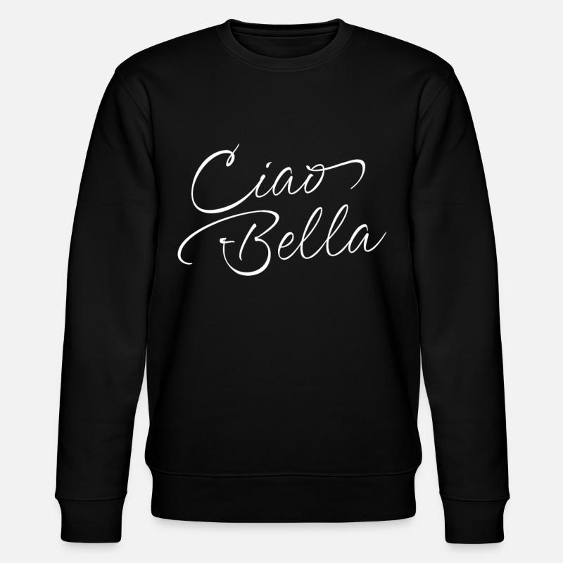 Ciao Bella - Sweat bio CHANGER Stanley/Stella Unisexe - noir