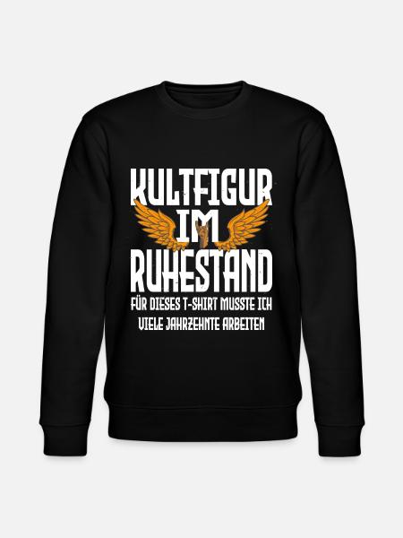 Kultfigur im Ruhestand - Stanley/Stella Unisex Bio-Sweatshirt CHANGER - Schwarz