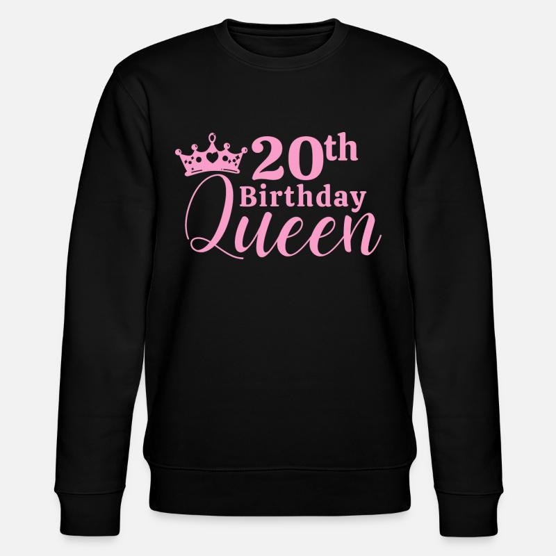 20e anniversaire - Sweat bio CHANGER Stanley/Stella Unisexe - noir