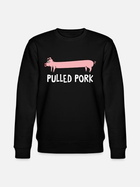 Pulled Pork - Stanley/Stella Unisex Bio-Sweatshirt CHANGER - Schwarz