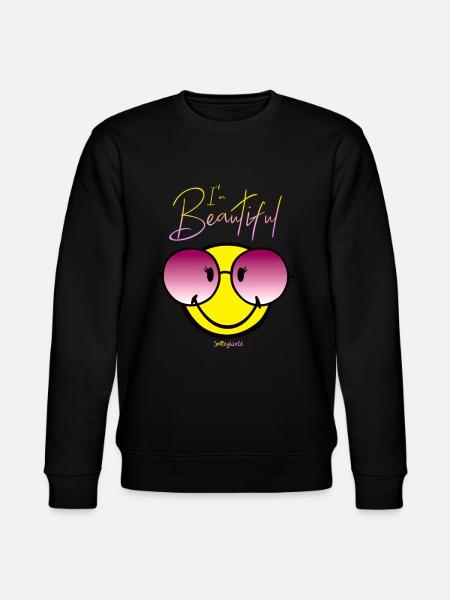 I´m Beautiful - Stanley/Stella Unisex Bio-Sweatshirt CHANGER - Schwarz