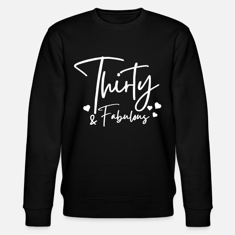 Trente fabuleux - Sweat bio CHANGER Stanley/Stella Unisexe - noir