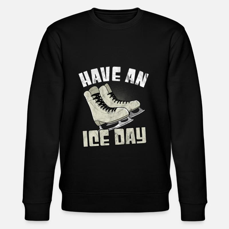 Eiskunstlauf - Stanley/Stella Unisex Bio-Sweatshirt CHANGER  - Schwarz