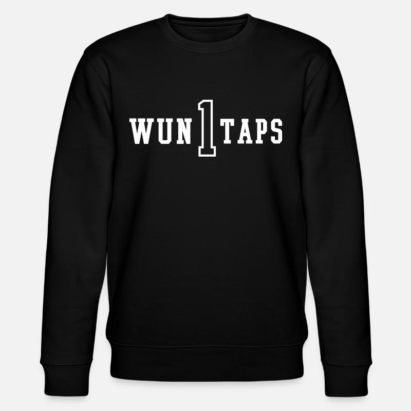 wun1taps - Stanley/Stella Unisex Bio-Sweatshirt CHANGER  - Schwarz