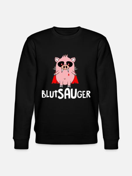 Blutsauger - Stanley/Stella Unisex Bio-Sweatshirt CHANGER - Schwarz