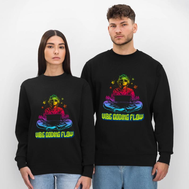 VIBE CODING FLOW – Programmeurs et codeurs Sweat bio CHANGER Stanley/Stella Unisexe