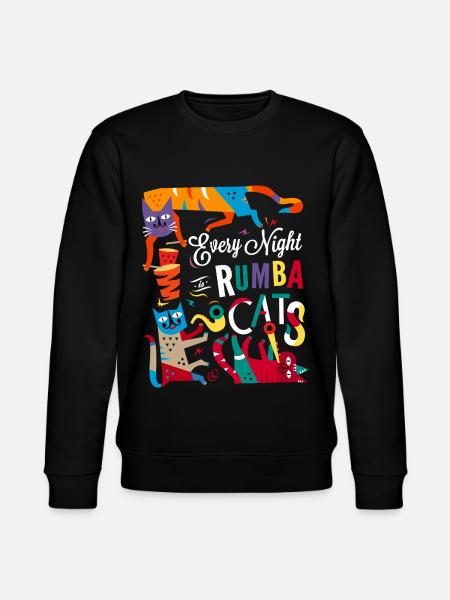 Ruma Cat's - Sweat bio CHANGER Stanley/Stella Unisexe - noir
