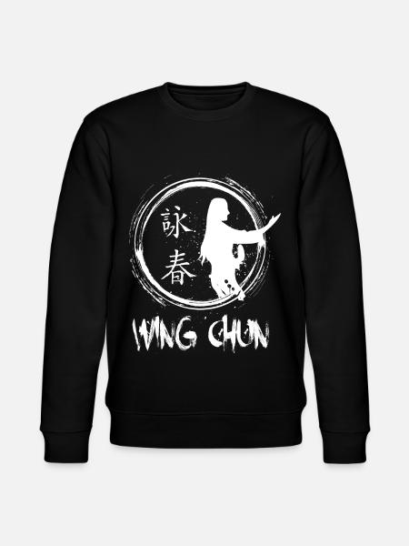 Wing chun Wingtsun - Stanley/Stella CHANGER Unisex Organic Sweatshirt - black