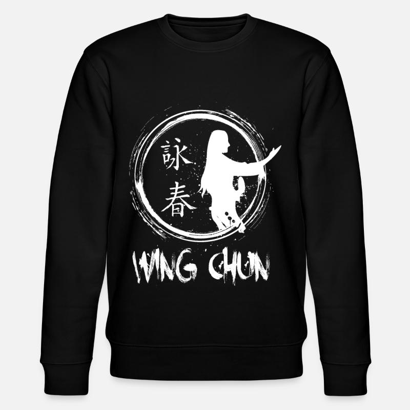 Wing chun Wingtsun - Stanley/Stella CHANGER Unisex Organic Sweatshirt - black
