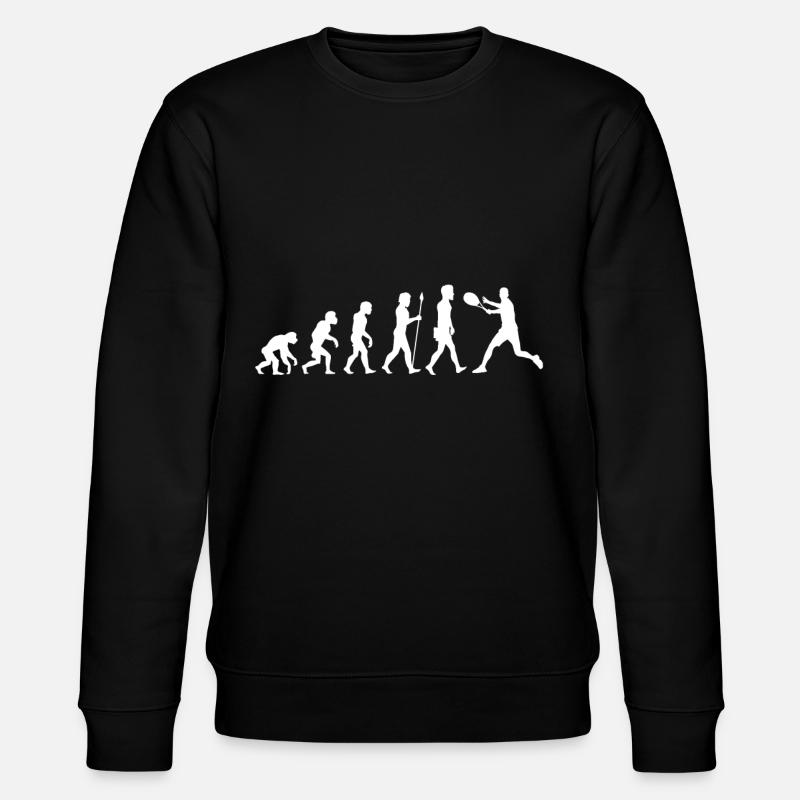 Evolution du tennis - Sweat bio CHANGER Stanley/Stella Unisexe - noir