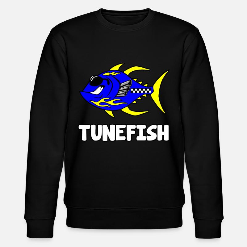 Tunefish - Stanley/Stella Unisex Bio-Sweatshirt CHANGER  - Schwarz