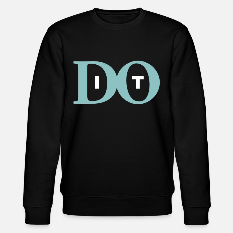 Do it - Stanley/Stella CHANGER Unisex Organic Sweatshirt - black