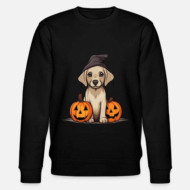 Halloween Labrador - Sweat bio CHANGER Stanley/Stella Unisexe - noir